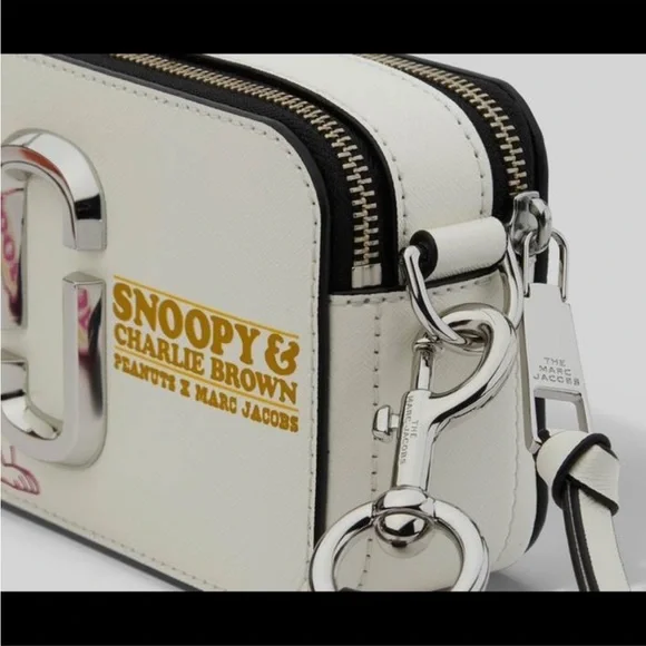 The Marc Jacobs Snapshot peanut x crossbody camera bag NEW - Picture 3 of 6